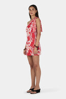 Allie Mini Dress Retro Hawaii