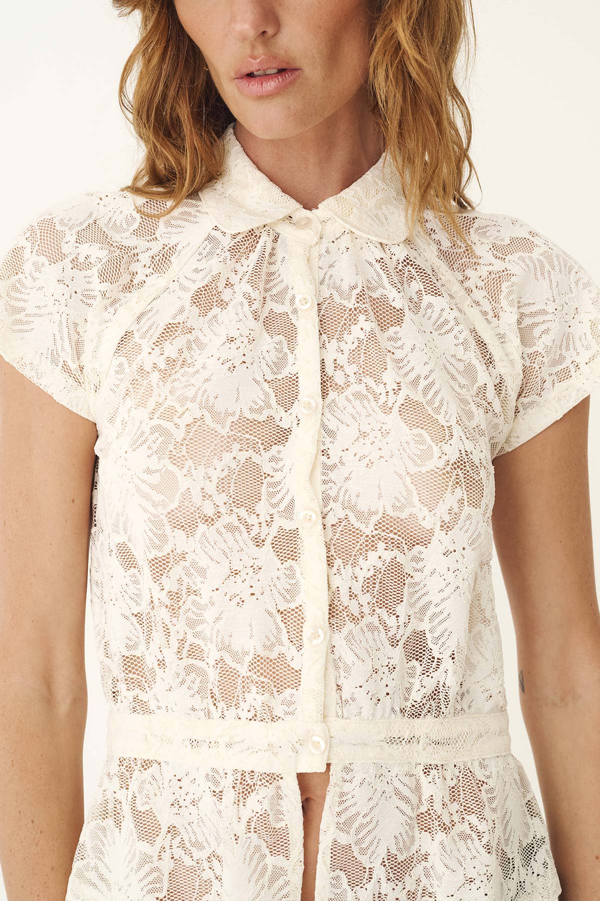 Allie Peplum Blouse