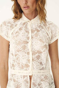 Allie Peplum Blouse