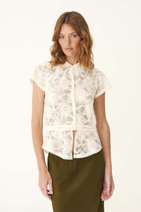 Allie Peplum Blouse