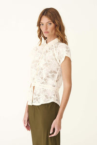 Allie Peplum Blouse