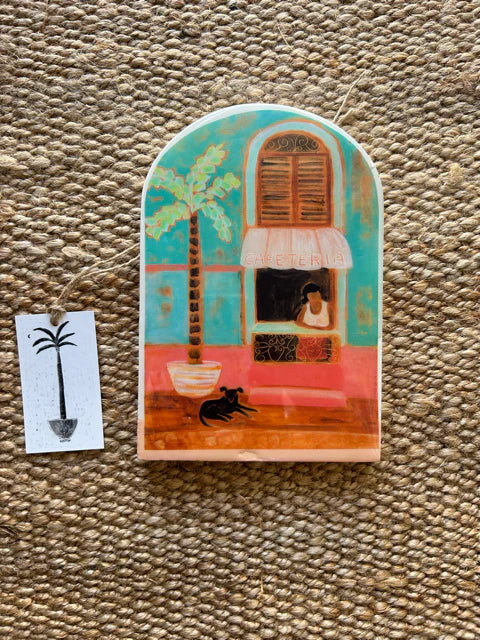 Cafe Cubano Large Arch Tile