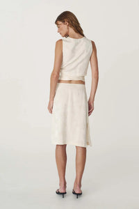Carla Jacquard Midi Skirt