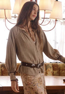 Clandestine Suede Belt