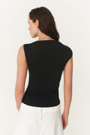 Elara Twist Top