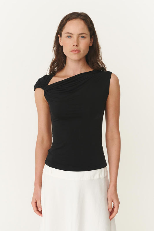 Elara Twist Top