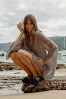 Anthea Raffia Sandal
