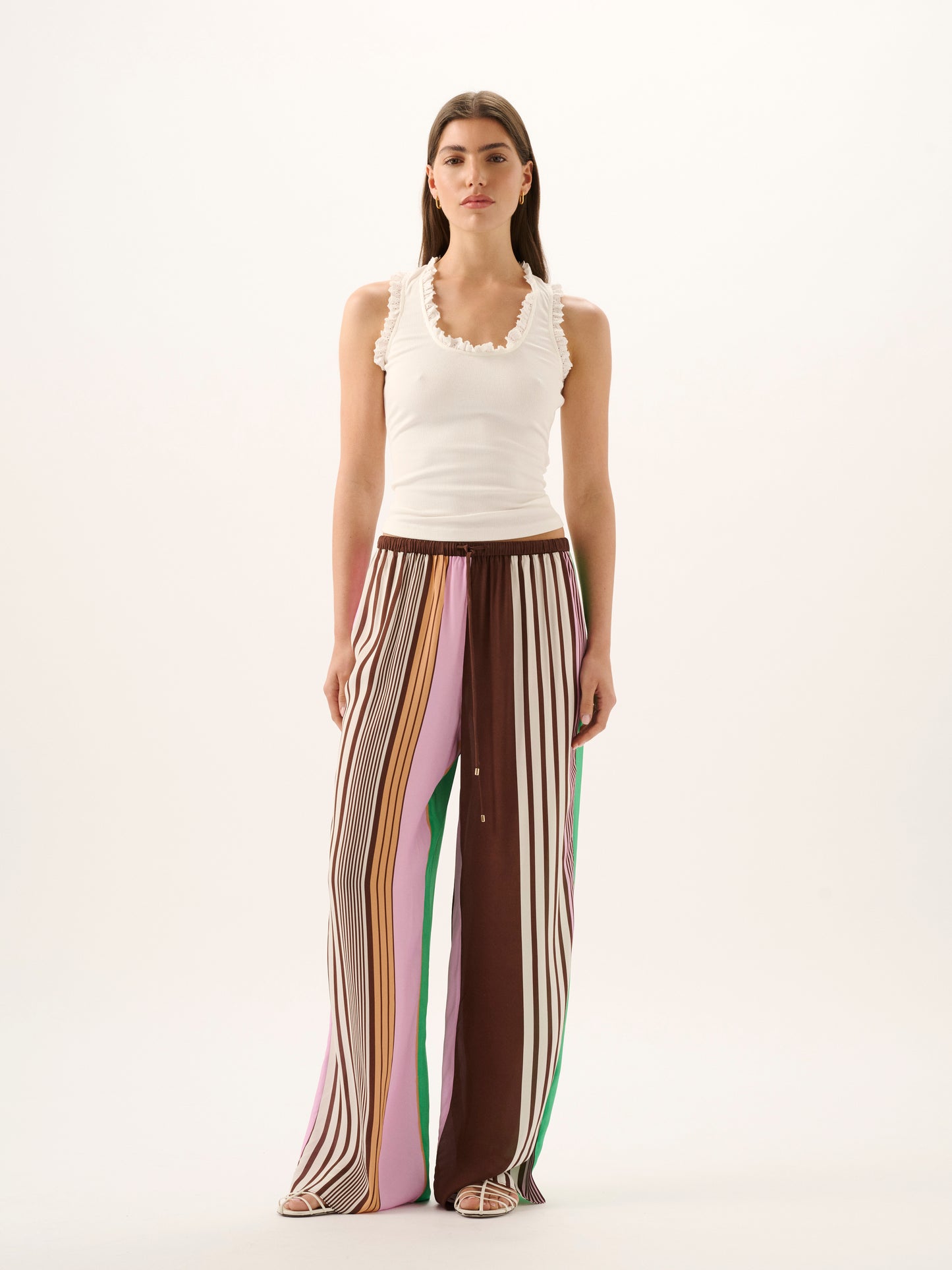 Miles Pant - Tango Stripe