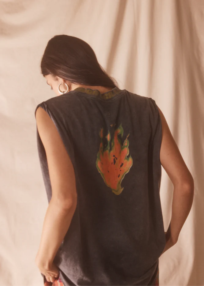 Flaming Band Tee