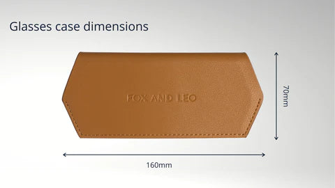 Fox and Leo Glasses Case