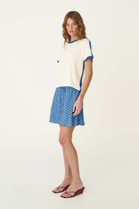 Frannie Silk Mini Skirt