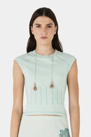 Gigi Topstitch Tee