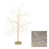 Christmas Decoration - Gold Stockholm LED Tree