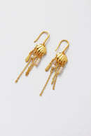 Goldie Long Drop Earring - Gold