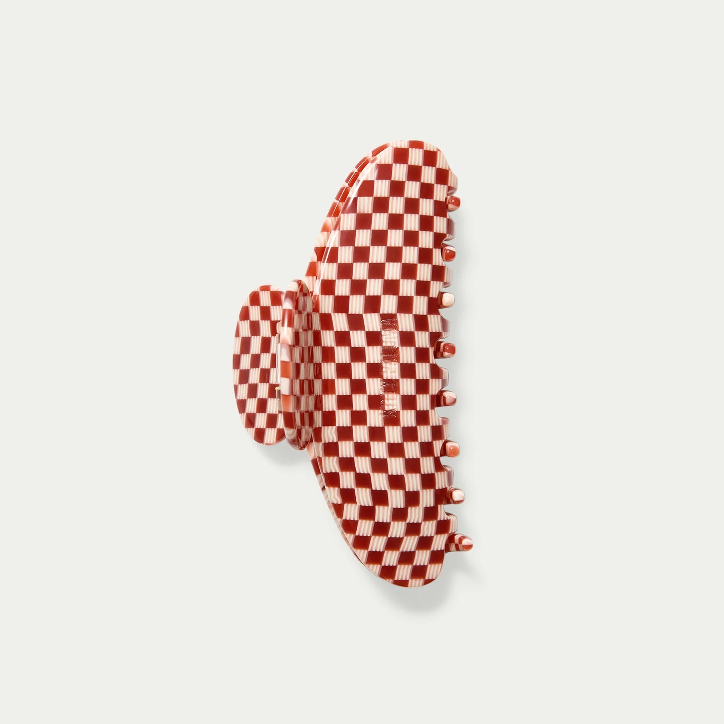 Cherry Checkers Claw Clip