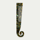 Swirl Comb - Green Tortoise Shell