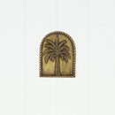Palm Tree Plaque