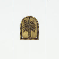 Palm Tree Plaque