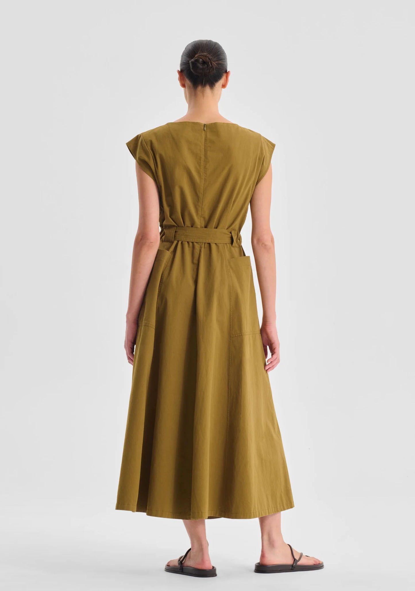 Marique Dress Tobacco