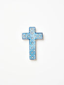Samira Small Cross Blue Lotus