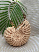 Ariel Round Seashell Bag