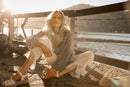 Linen Fringe Pant
