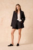 Linen Fringe Short