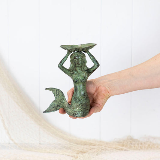 Mermaid Brass-Small (aged finish)