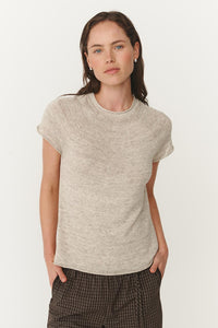 Poet Linen Knit Top