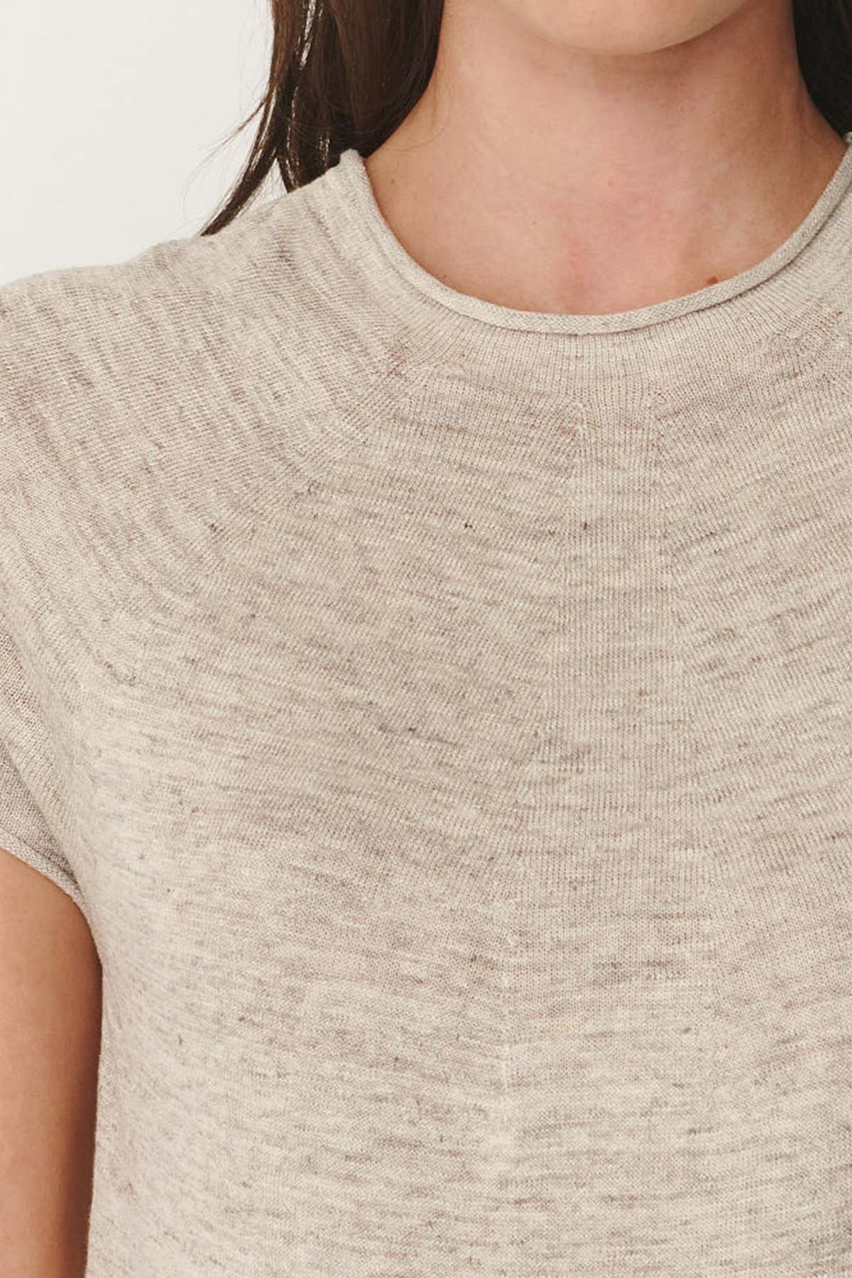 Poet Linen Knit Top