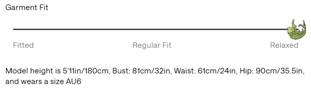 Size Guide for Jacones Demin Jacket
