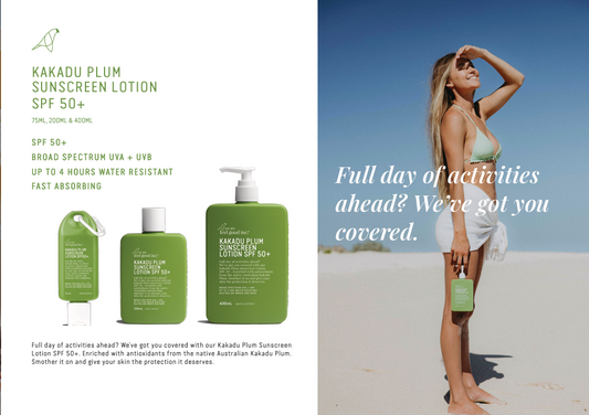 Kakadu Plum Sunscreen Lotion SPF50+
