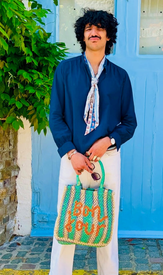 Lottie Bag - Bonjour - Jute Bag