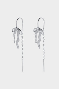 Lila Thread Earring