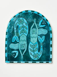 Moonwater Mermaid Wall Tile
