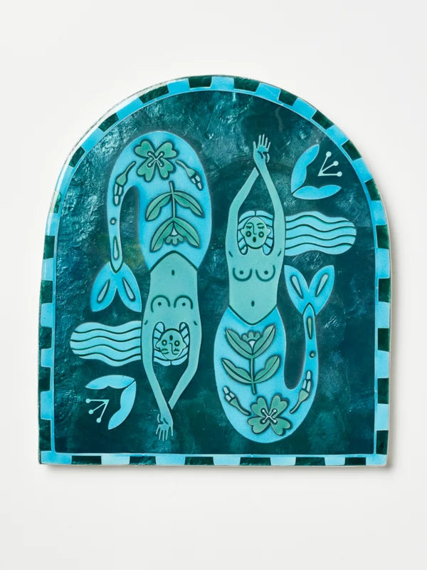 Moonwater Mermaid Wall Tile
