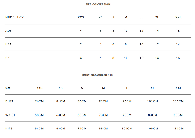 Size Guide for Lounge Linen Short