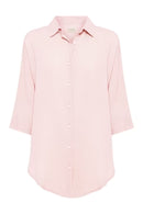 Lounge Linen Longline Shirt