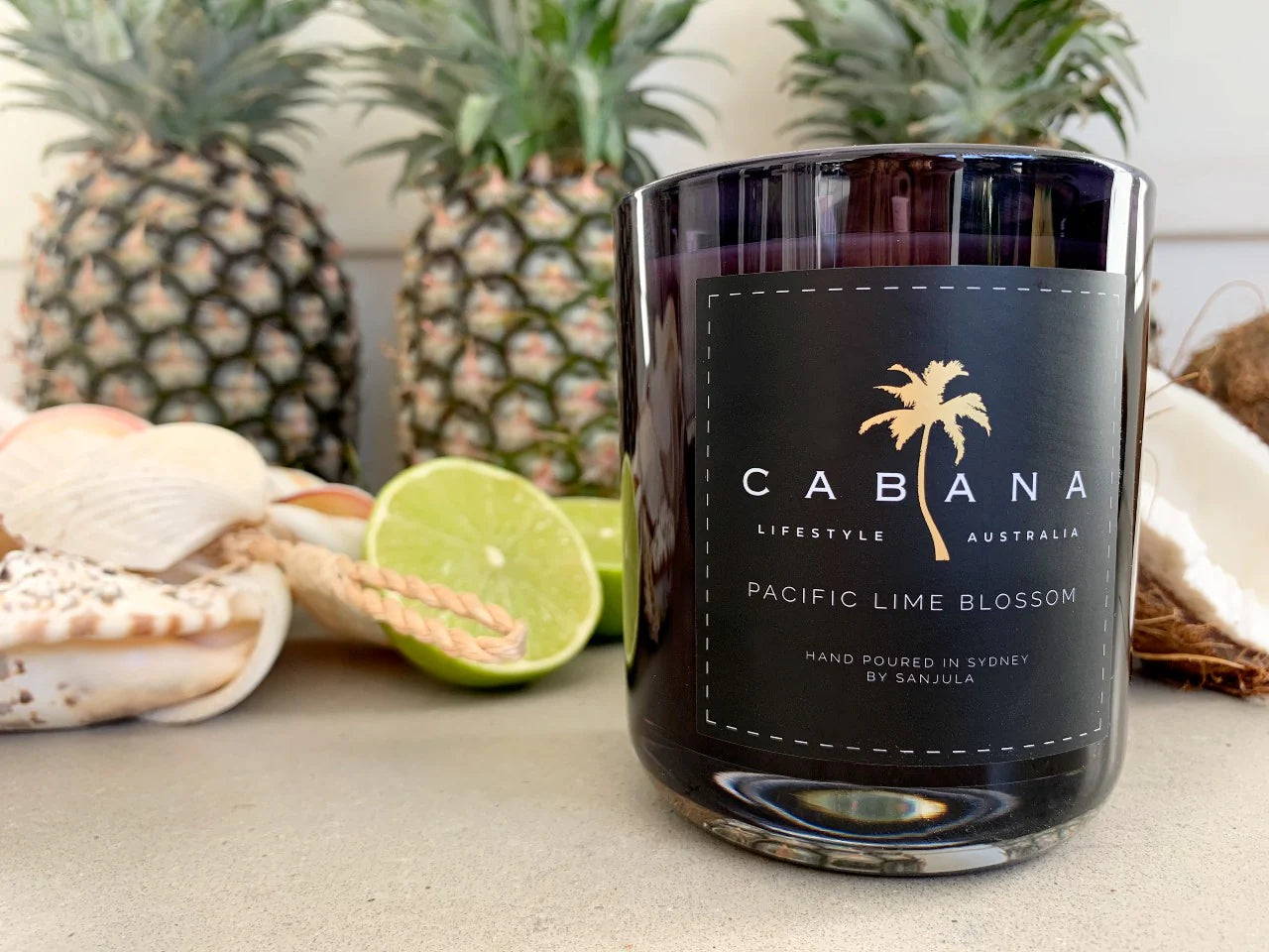 Cabana Lifestyle - Pacific Lime Blossom Candle