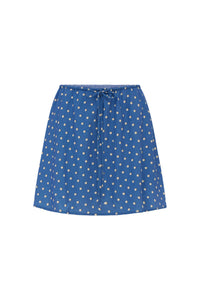 Frannie Silk Mini Skirt