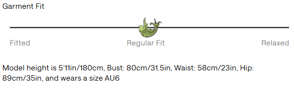 Size Guide for Ramon Tank