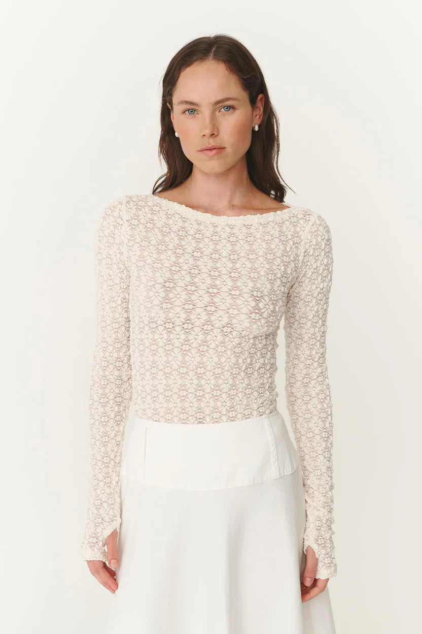 Samantha Clover Lace Top