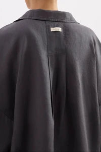 Lounge Linen Longline Shirt