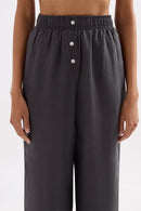 Lounge Linen Crop Pant