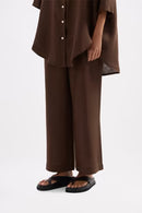 Lounge Linen Longline Shirt