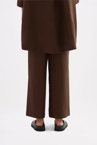 Lounge Linen Crop Pant