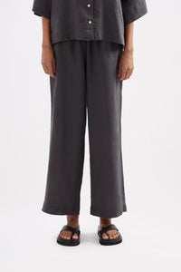 Lounge Linen Crop Pant