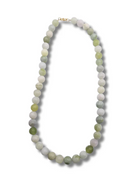 Valentina Charm Necklace (Sage/Shell)