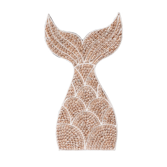 Shell Mermaid Tail Wall Hanging