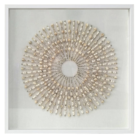 Gatwick Shell Circle Wall Art